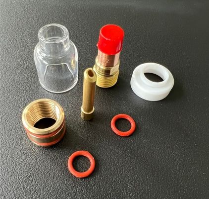 TIGアクセサリー クリアノズルキット 53GQ ガスレンズアダプター クイージ・コレット クリア・ウェルディング