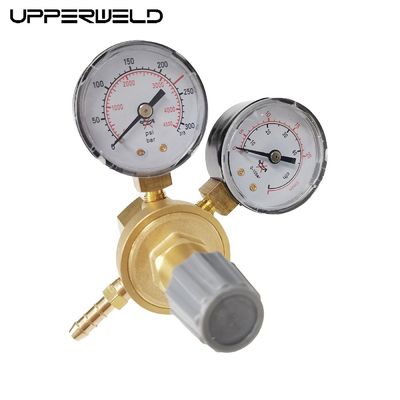 MIG と TIG 溶接機のための上位減圧ガス アルゴン/CO2 調節器