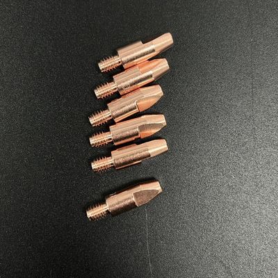プロ M6 28 0.8MM 溶接産業におけるミグ溶接タッチのための銅の接触点
