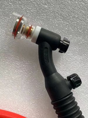 ブラック 250AMP 大きいシャンパン クリアノズル 空気冷蔵型Tig 溶接タッチキット WP26FV-R-20FT