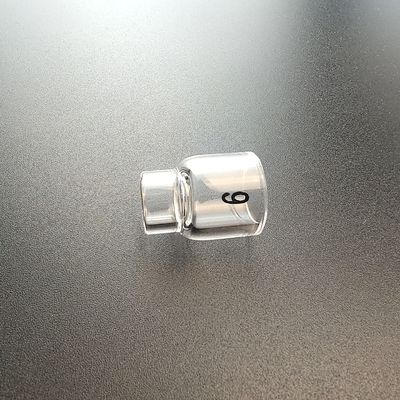 透明ガラスノズル冷却 水冷却