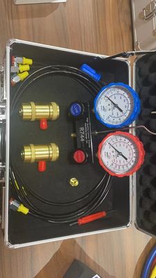 R744 自動車用高速コップラー用AC マニフォールドゲームセット