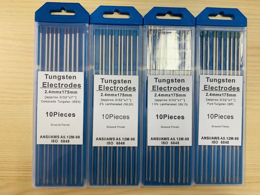 ゴールデン 2.4mm*175mm 3/32 WL15 Tig 溶接用 溶接用用 ウォルフスタン電極