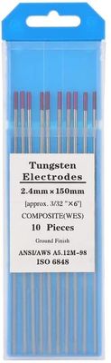 TIG 溶接用品 WES 紫型ウルグメン電極 複合型ウルグメン 2.4mm*150mm