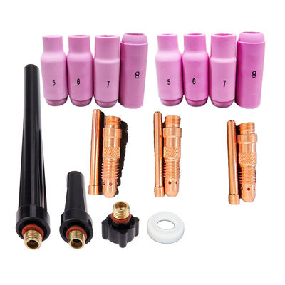 18pcs TIGアクセサリーキット ウェルディングタッチ WP17/18/26シリーズ シンプルウェルディング機能