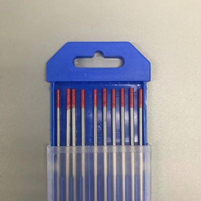 トルフタン電極 溶接棒 赤端 2% トリア化 2.4mm*175mm TIG 溶接用