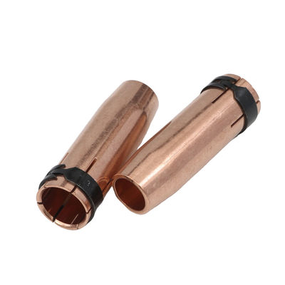 AIR 冷却 MIG MAG ガス溶接ノズル ガスディフューザーの接触先長 75.96mm