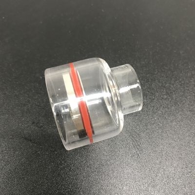 WP-9/20 2.4mm Tig 溶接用品のための大きなシャンパンクリアクォーツノズルキット