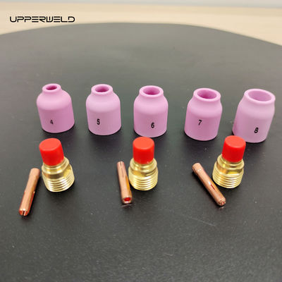 水冷 TIG タッチ アクセサリー キット ガスレンズ アルミナ ノズル バック カップ 溶接