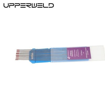 WT20 TIG 溶接用のウルフタン電極 2% ソーリアスレッド 10 パック 175 2.4mm 3/32 インチ