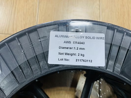 パーソナライズされたMIG MAG 溶接とアルミニウムブレジングのためのスライバー ER4043 溶接ワイヤー