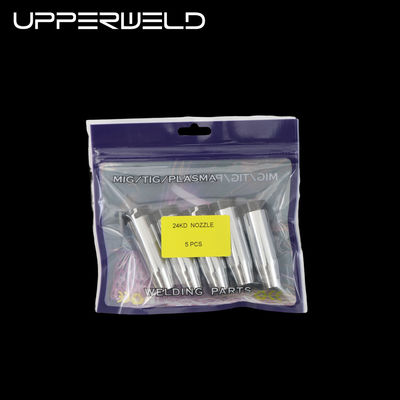 24KD MIG/MAG 溶接タッチ 円筒型溶接ノズル 1.2cm 直径 5PCS パッケージ数量