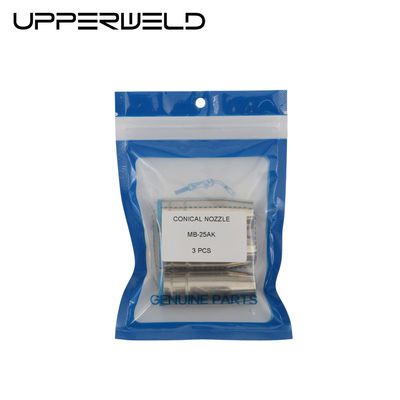 UPPERWELD 25AK 円筒型溶接ノズル MIG/MAG アクセサリーのODMカスタマイズ