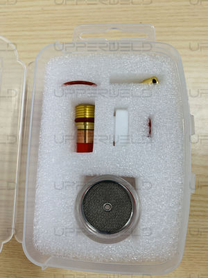 ガスレンズキット 3/32 2.4mm PTA DB SR WP17 18 26 溶接タッチのための透明ガラスノズル