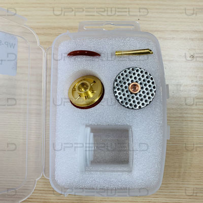 TIG アクセサリー Pyre TIG ウェルディング トーチ ガスのレンズ 10 Tig WP-17/18/26 トーチのためのPyrexカップキット