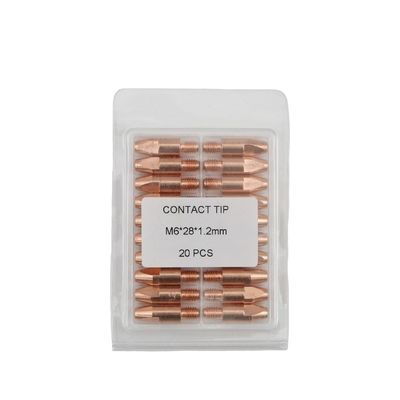 ワイヤー直径 0.8-1.2mm M6*28mm 1.2mm ミグ・ウェルディング・タッチ用消耗品の接触点