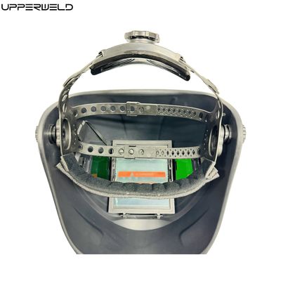 大型表示画面 TIG MIG 溶接機用の自動暗化溶接ヘルメット OEM オーダーメイド