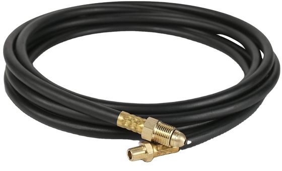 NBR Mig Tig 12' 無活性ガス溶接ホース 5/8" UNF-18RH アルゴンCO2混合ガス流量計調節ホース