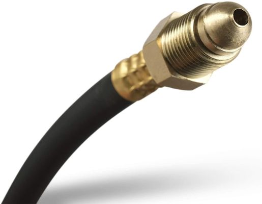 NBR Mig Tig 12' 無活性ガス溶接ホース 5/8" UNF-18RH アルゴンCO2混合ガス流量計調節ホース