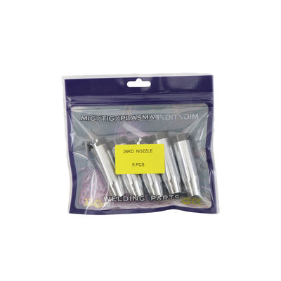 MIG アクセサリー UPPERWELD 24KD MIG/MAG 溶接タッチ用品のための円形溶接ノズル