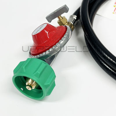 ゴム溶接タッチプロパン調節器 0-5PSI 5FT LPGホースとバルブで調整可能