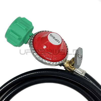ゴム溶接タッチプロパン調節器 0-5PSI 5FT LPGホースとバルブで調整可能