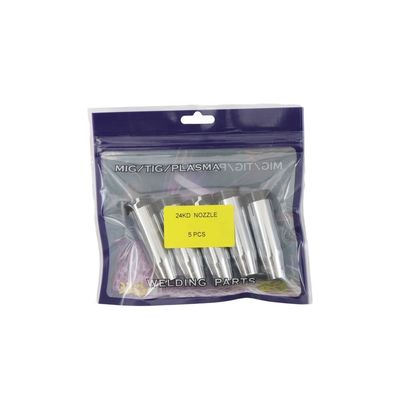 上部24KD MB15 MIG MAG CO2 溶接タッチ 円形ノズル シールドカップ ガスのノズル