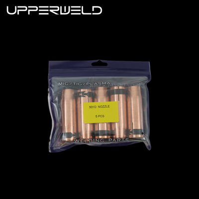 77mm 長さ 熱付けタッチ UPPER 501D ガスのノズル ビンゼル ミグ 熱付け消耗品