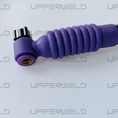 125Amp 空気冷却 TIG 溶接 トーチ ボディヘッド 操作の容易さのために柔軟