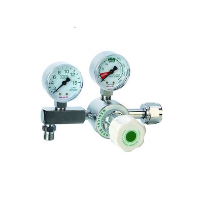 最大入口圧 4000 Psi 高流量精度 医療用酸素シリンダー調節器 CGA540