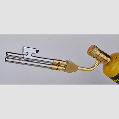 ISO9001 認定 MAPP プロパンガス炎銃用のハンドホルダーブタンアウトドア溶接タッチ