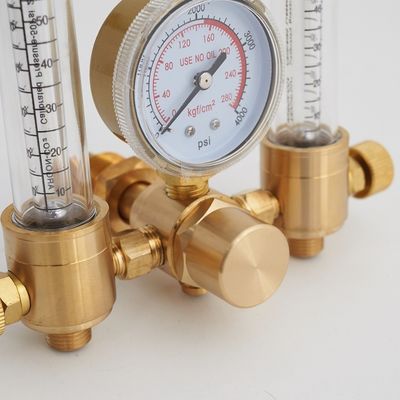 高圧アルゴンCO2調節器 溶接機 3500 psi 圧力計 標準ガス