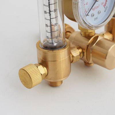 高圧アルゴンCO2調節器 溶接機 3500 psi 圧力計 標準ガス