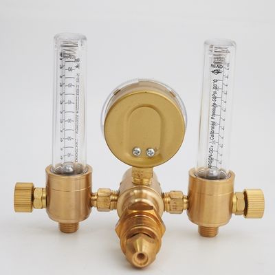 高圧アルゴンCO2調節器 溶接機 3500 psi 圧力計 標準ガス