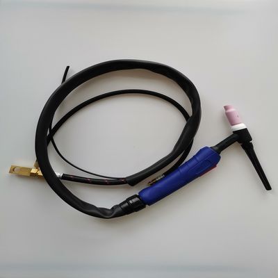 WP-26V-R 35-70 EUプラグ TIG タッチキット ガスバルブ付き空気冷却の溶接銃 200A 黒 赤
