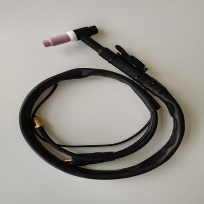 WP-26V-R 35-70 EUプラグ TIG タッチキット ガスバルブ付き空気冷却の溶接銃 200A 黒 赤