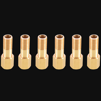 LPGホース 青銅糸延長棒接続パイプフィッティング 1/8" 1/4" 3/8" 女性ヘッド