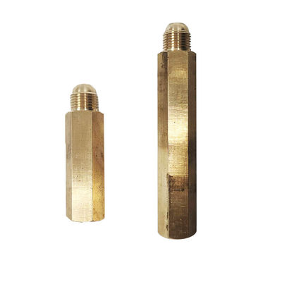 LPGホース 青銅糸延長棒接続パイプフィッティング 1/8" 1/4" 3/8" 女性ヘッド