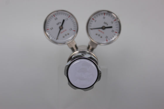 高圧試験用 ステンレス鋼 酸素調節器 双段階 W21.8 G5/8
