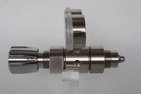 高圧試験用 ステンレス鋼 酸素調節器 双段階 W21.8 G5/8