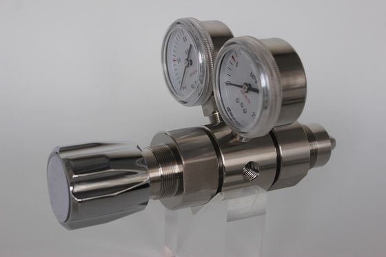 高圧試験用 ステンレス鋼 酸素調節器 双段階 W21.8 G5/8
