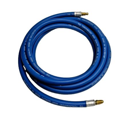 9*0D13の青いホースとTig熱水冷却ホース上部電源ケーブルTigタッチ