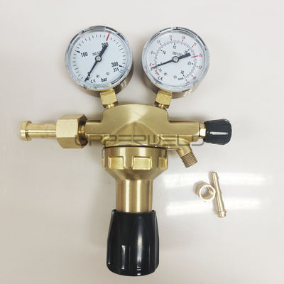 ブラス G3/4 入口接続スレッド 酸素窒素とCO2のための窒素ガス調節器