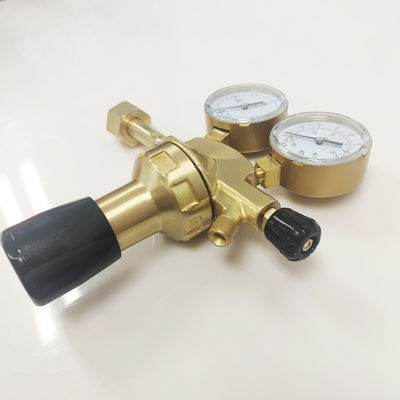 ブラス G3/4 入口接続スレッド 酸素窒素とCO2のための窒素ガス調節器