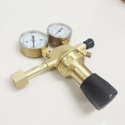 ブラス G3/4 入口接続スレッド 酸素窒素とCO2のための窒素ガス調節器
