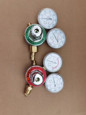 溶接切断キット 酸素アセチレンガス調節器 ツインホースと切断ノズル