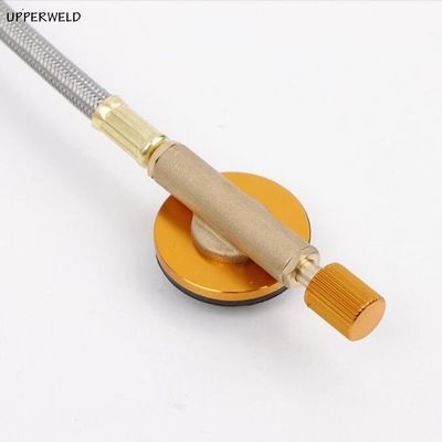屋外ガスキャンプストーブ プロパン補給アダプターと暖房タッチ