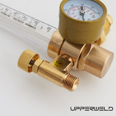 単段階CO2 アルゴンガス調節器 TIG MIG 流量計 0-4000psi 圧力計
