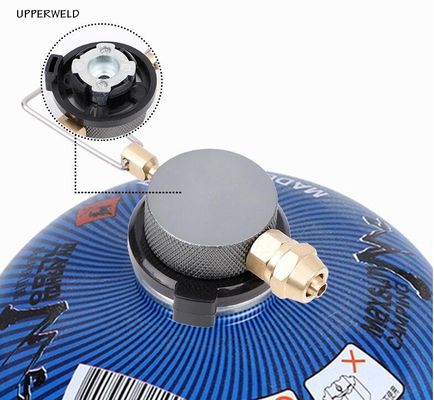 持ち運び可能な空気タンク充電バルブとプロパンストーブのための屋外ストーブアダプタ