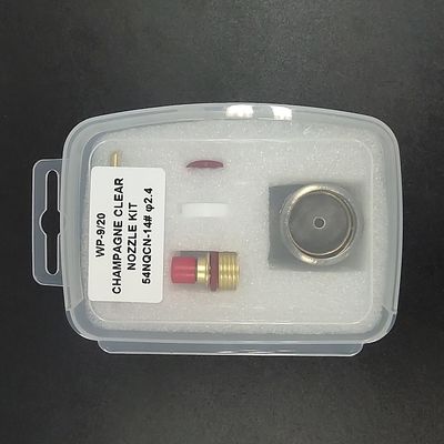 1.6mm TIG 溶接タッチ ガラス 14 カップ コレットと WP920 溶接用ノズル